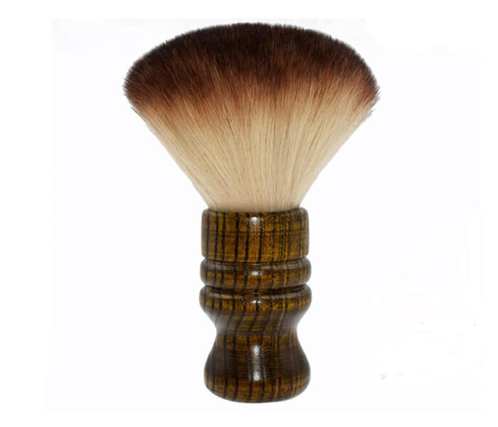 Broken hair brush haircut neck duster make up brush children's barber shop hair cleaning brush