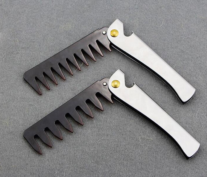 high quality folding combs oil head combs for barber shop hair combs wide-tooth combs barber supply