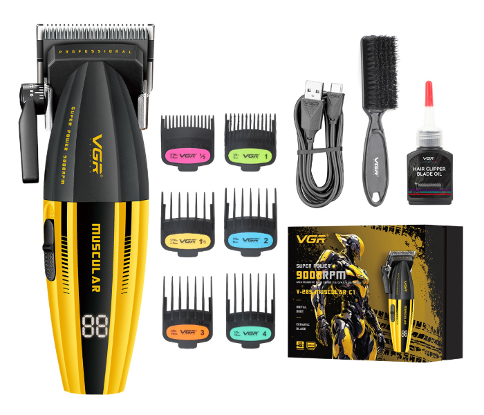 VGR285 Cordless Rechargeable Electric Hair Clipper Hair Salon Self service Shaving Electric hair Clipper hair trimmer for men stylist