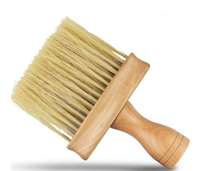 custom Barber Cleaning Hair brush with logo 01
