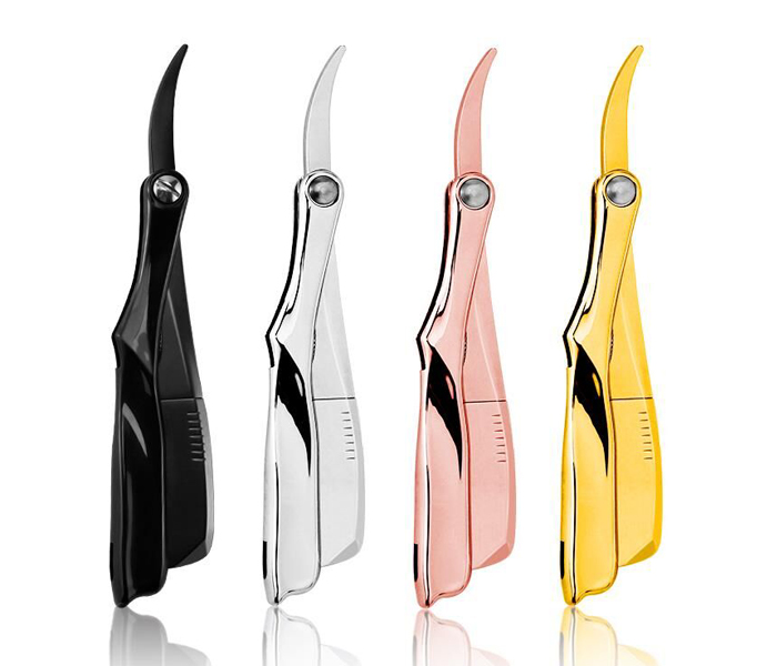 Private Logo Electroplating <a href=http://www.hybarbersalonsupply.com/shaving-razor.html target='_blank'>Shaving razor</a> Holder 01